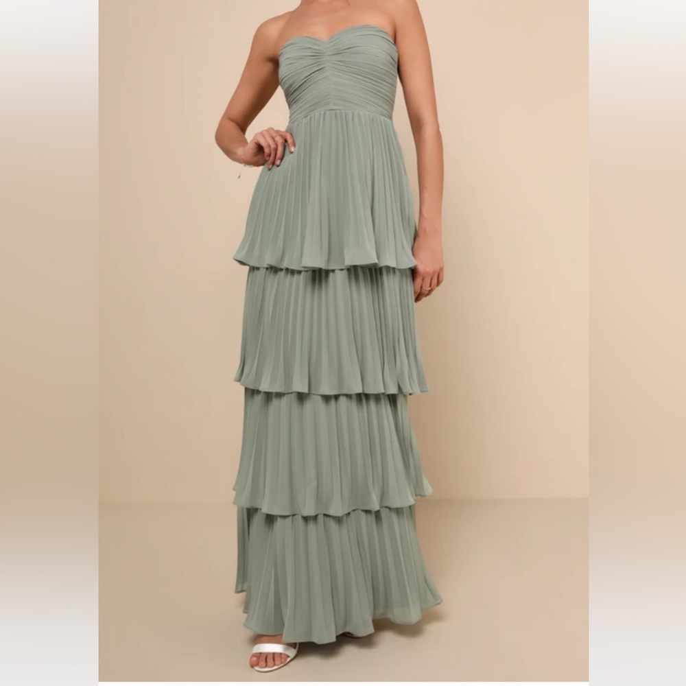 Sage Green Gown